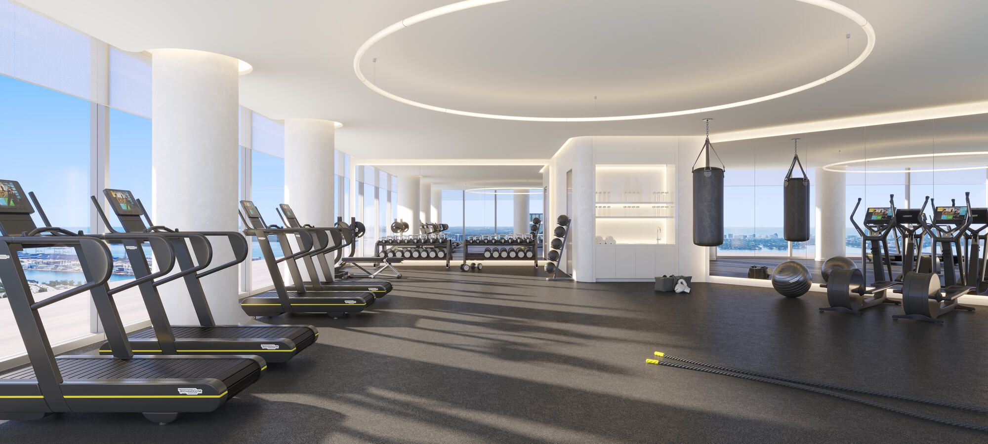 Fitness & yoga, EDITION Residences Miami Edgewater